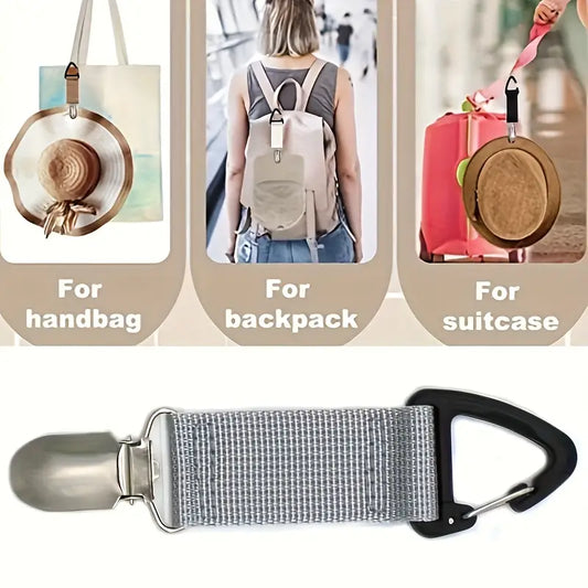 Portable Travel Hat Clip – Lightweight & Firm Grip for Hats