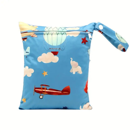 Waterproof Cartoon Wet Bag – Versatile Travel & Cosmetic Pouch ( Multiple Designs )