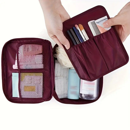 Waterproof Large-Capacity Travel Cosmetic Bag – Multi-Functional & Portable